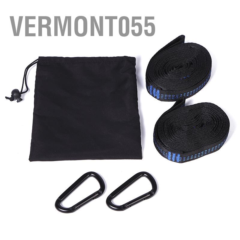 Vermont055 Đai Pilates dài 3 mét Dây đai võng ngoài trời buộc cây chịu lực cao Webbing Sling