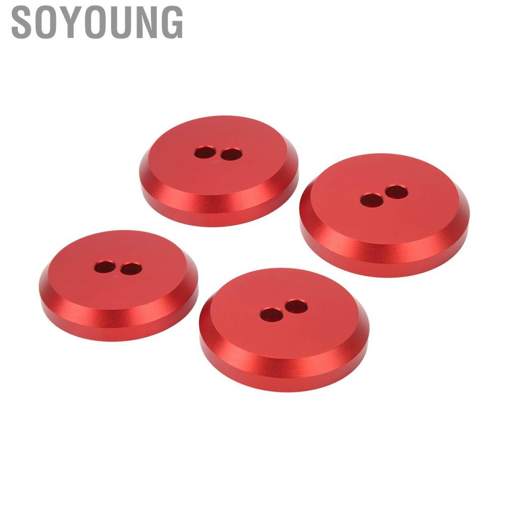 Soyoung Floor Jack Pad  Red Adapter Easy To Install for Corvette C5 C6 C7 C8