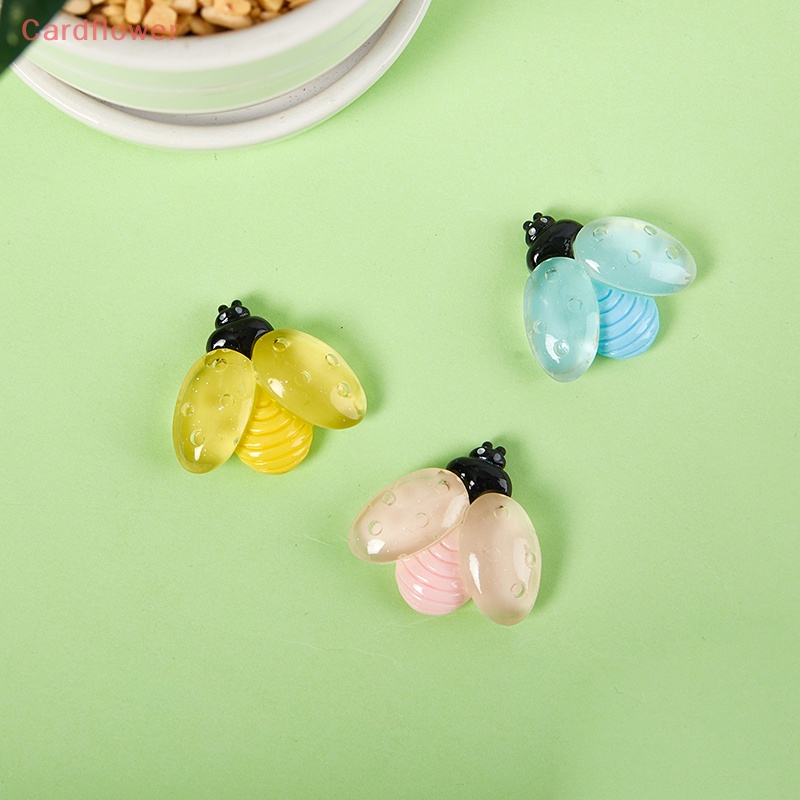 < Cardflower > Côn Trùng Nhỏ Bằng Resin Huỳnh Quang Thủ Công Trang Trí Tiểu Cảnh Nhà Búp Bê