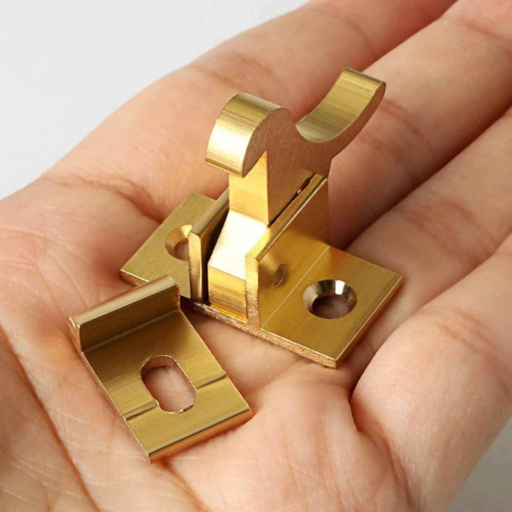 Khóa Cửa Dạng Đẩy Bằng Đồng Cổ Điển Tiếng Ồn Thấp