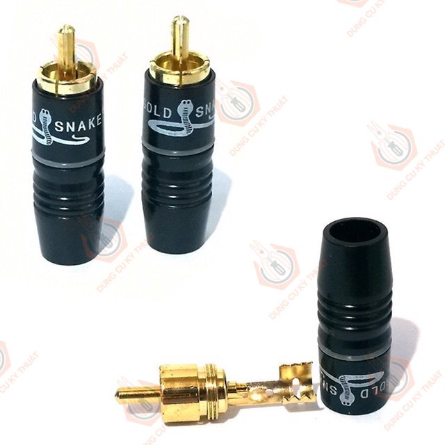 Jack (rắc) Hoa sen-AV gold snake _ [Shop Dụng Cụ Kỹ Thuật]