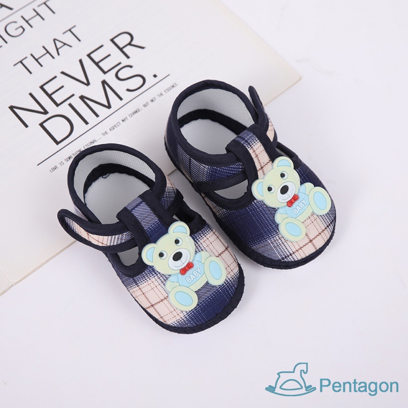 Xăng đan Vải Cotton In Hoạt Hình Dành Cho Bé Trai Gái