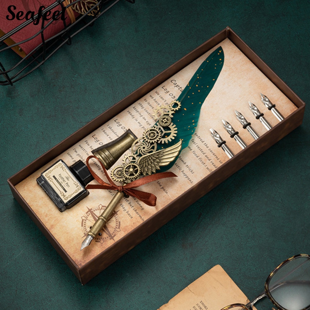 1 Set Bút Bi Bằng Đồng 0.5mm Thay Thế Tiện Dụng Cho Người Mới Bắt Đầu