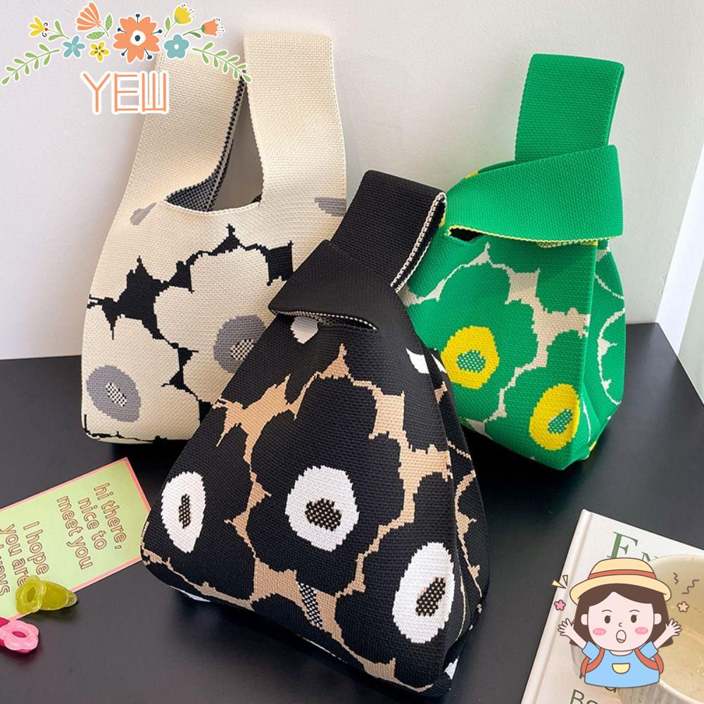 Túi Xách Đan Len Thiết Kế Thắt Nút Thời Trang Mới Cho Nữ