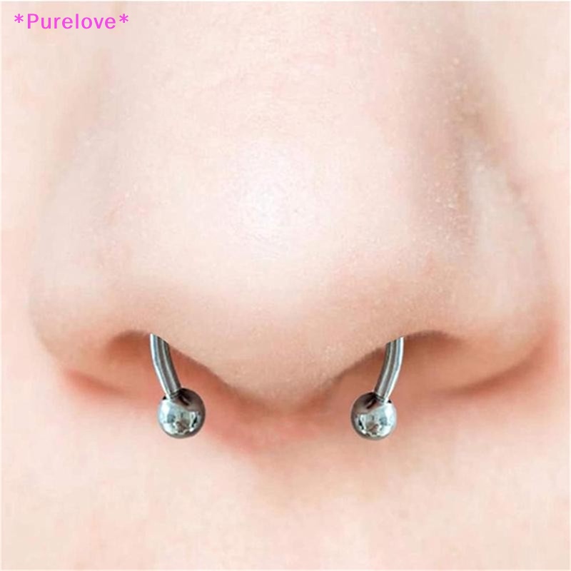 Khuyên Mũi Nam Châm Bằng Thép Không Gỉ Cá Tính Thời Trang Mới