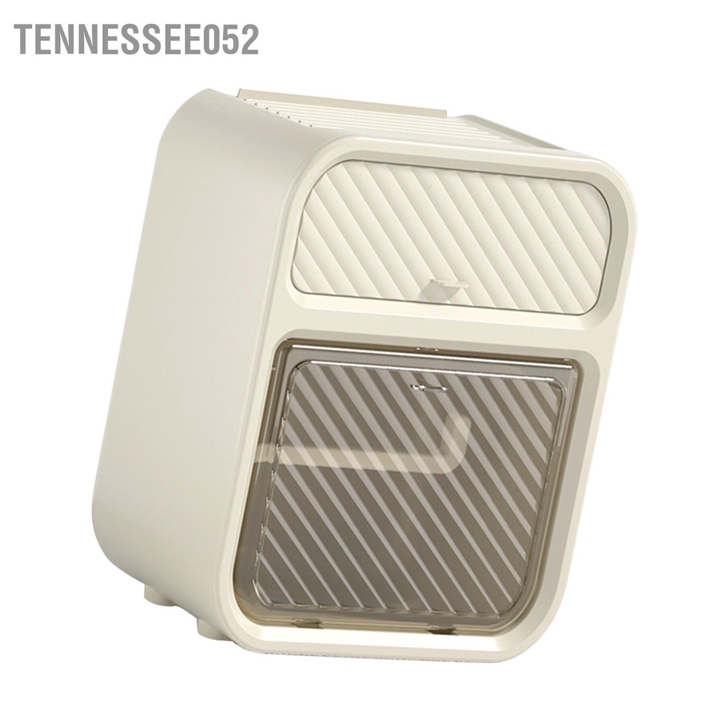 Tennessee052 Giá đỡ giấy vệ sinh Treo tường Hộp lưu trữ cuộn khăn không thấm nước có ngăn kéo cho phòng tắm