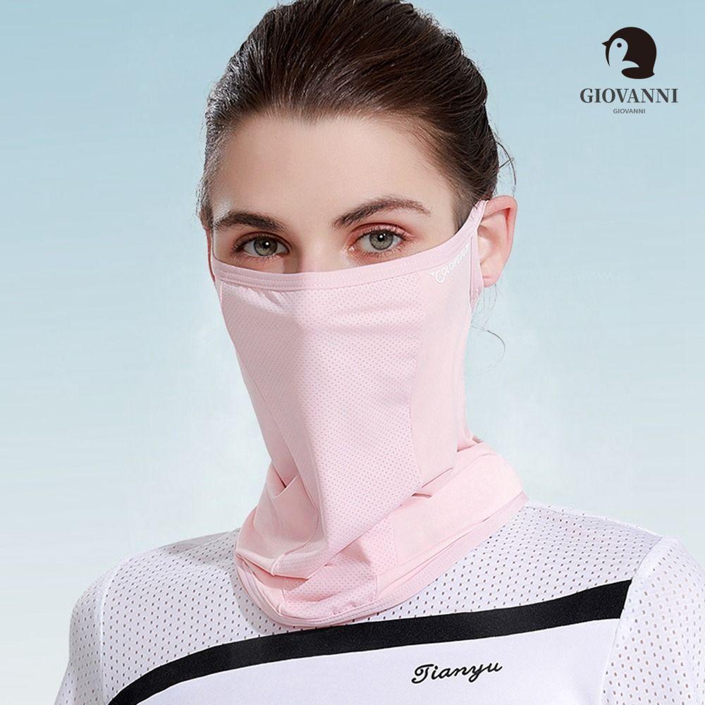 Khẩu Trang Chống Tia UV Bằng Lụa Lạnh Thời Trang Mùa Hè Cho Nam