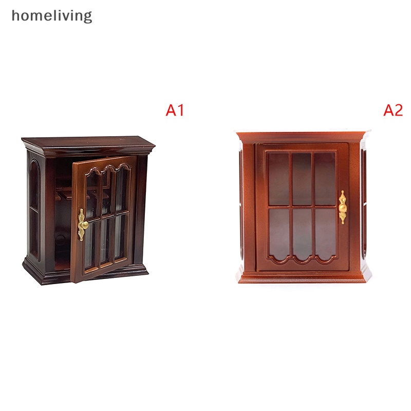 1 Mô Hình Tủ Rượu Mini Bằng Nhựa Tỉ Lệ 1: 12 Trang Trí Nhà Búp Bê