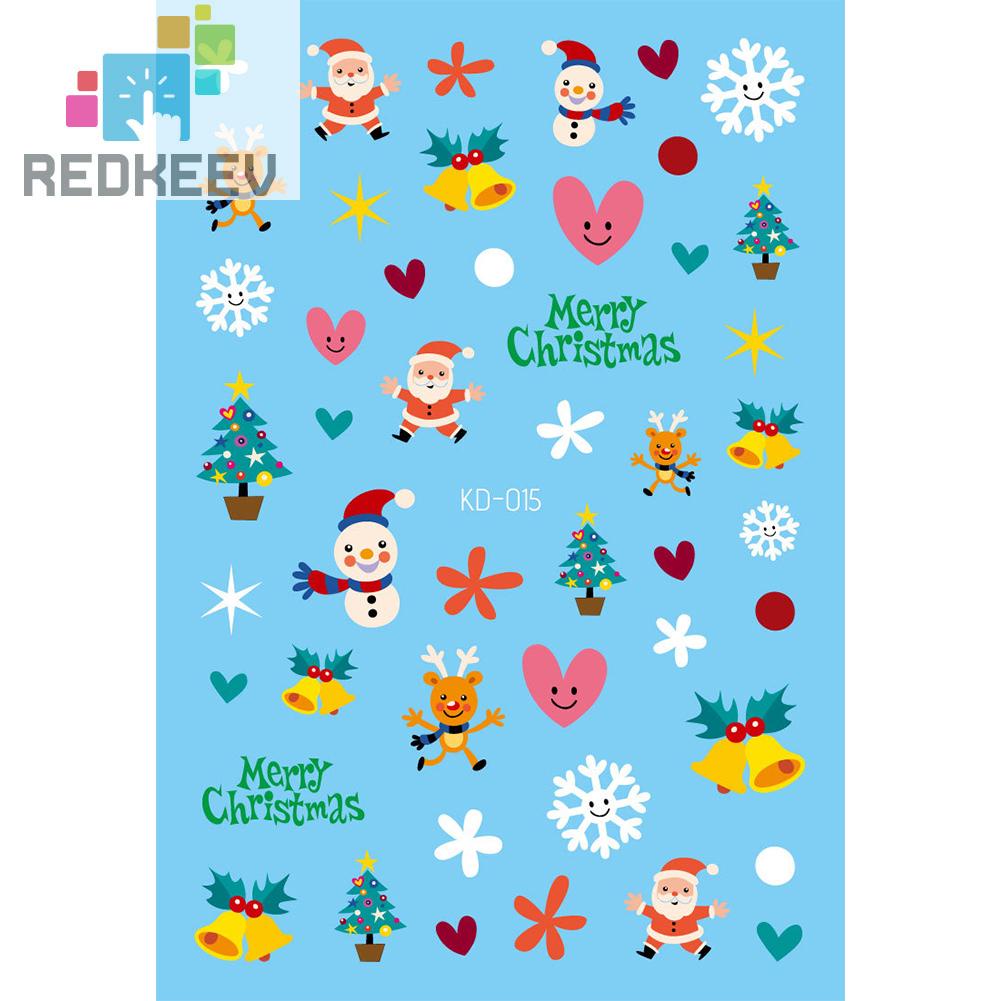 Bộ 12 Miếng Dán Trang Trí Móng Tay Họa Tiết Hoạt Hình Dễ Sử Dụng DIY