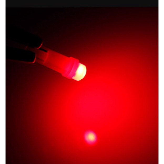 Bộ 10 Đèn LED T5 W1.2W W3W 4014 Siêu Sáng Cho Xe Hơi