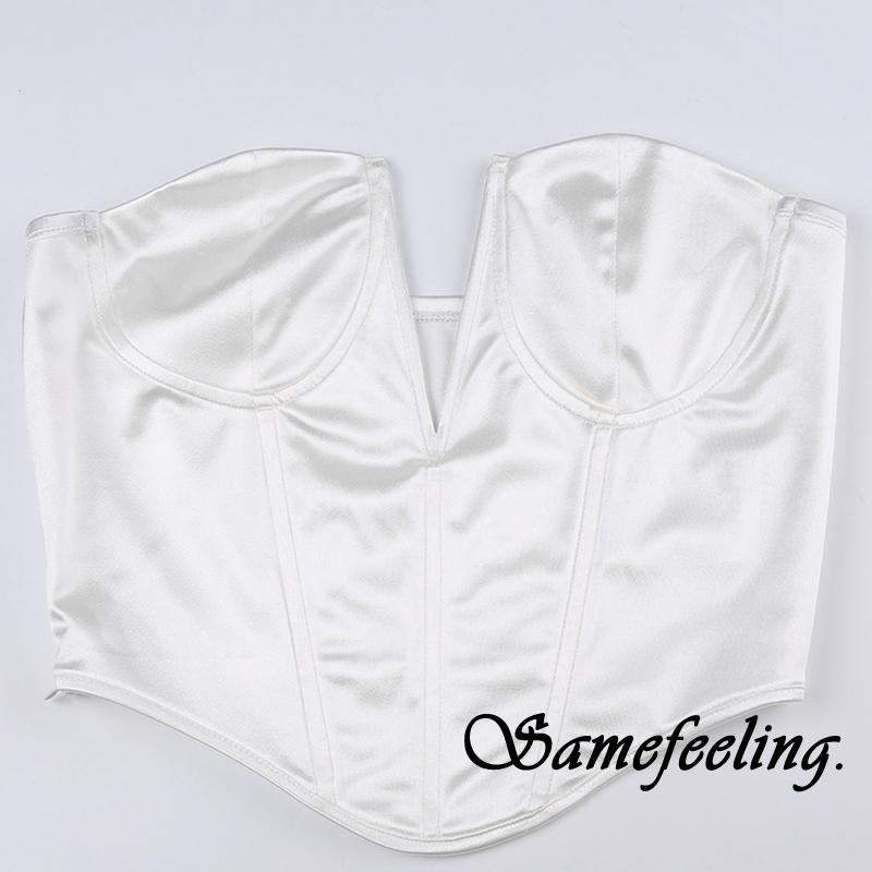 Áo Hai Dây Cổ Chữ V Màu Trơn Thời Trang Xuân Hè Cho Nữ