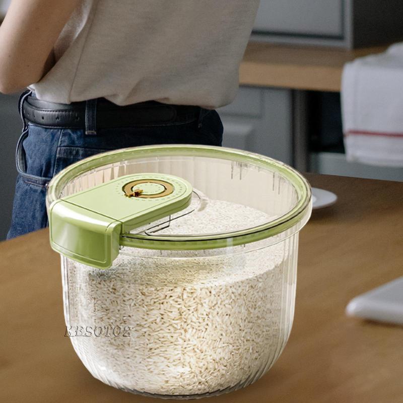 Thùng Đựng Gạo Bằng Nhựa Tiện Dụng Cho Nhà Bếp