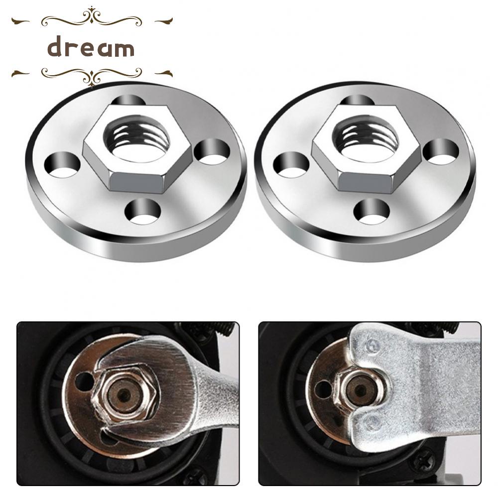 【DREAMLIFE】Pressure Plate 2pcs Angle Grinder Fitting Tool Four-hole Metal Power Tools