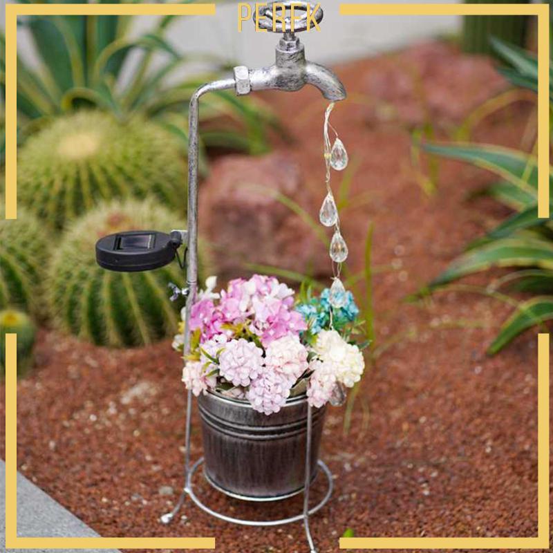 Đèn Lối Đi Bằng Sắt Bền Chống Nước Sử Dụng Năng Lượng Mặt Trời Cổ Điển Trang Trí Nhà Cửa / Lối Đi / Ban Công /