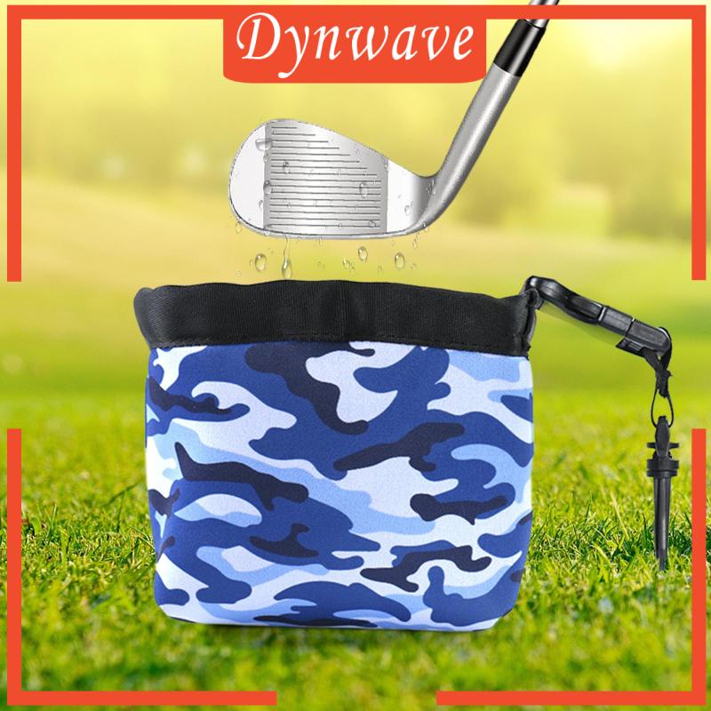Túi Đựng Dụng Cụ Vệ Sinh Đầu Gậy Đánh Golf Kèm Kẹp Tiện Dụng Cho Nam Và Nữ