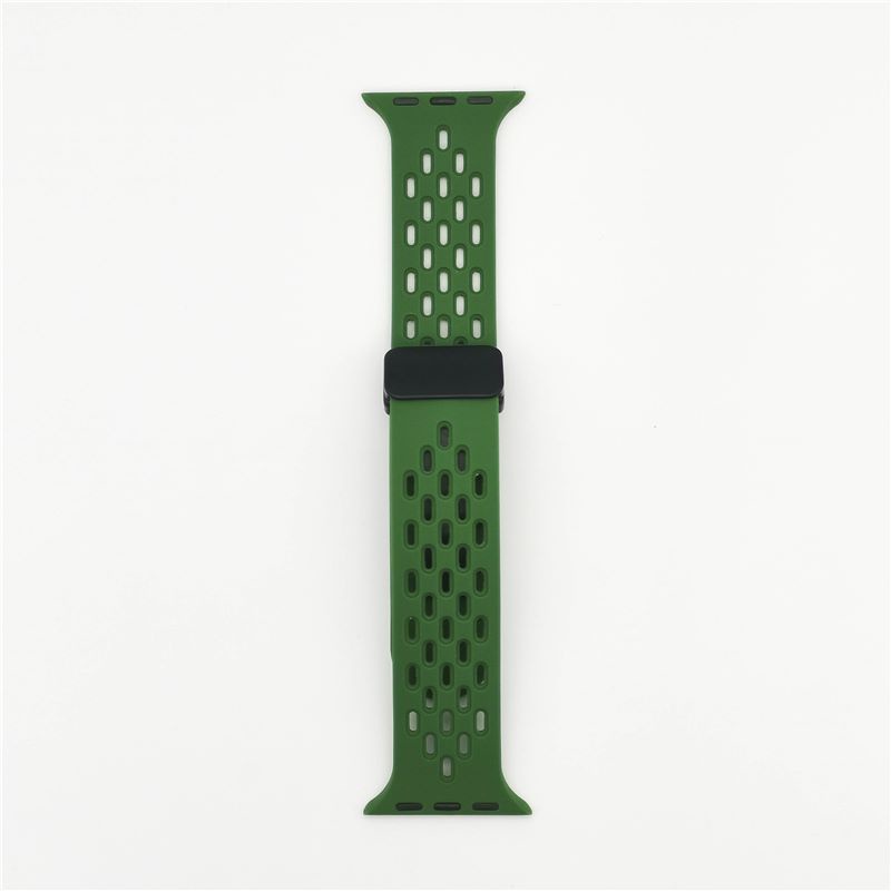 Phù Hợp Dây Đeo Silicon Từ Tính Cho Đồng Hồ Thông Minh Ultra 49mm 45mm 41mm 40mm 44mm 38mm 42mm iWatch series 8 7 6 5 4