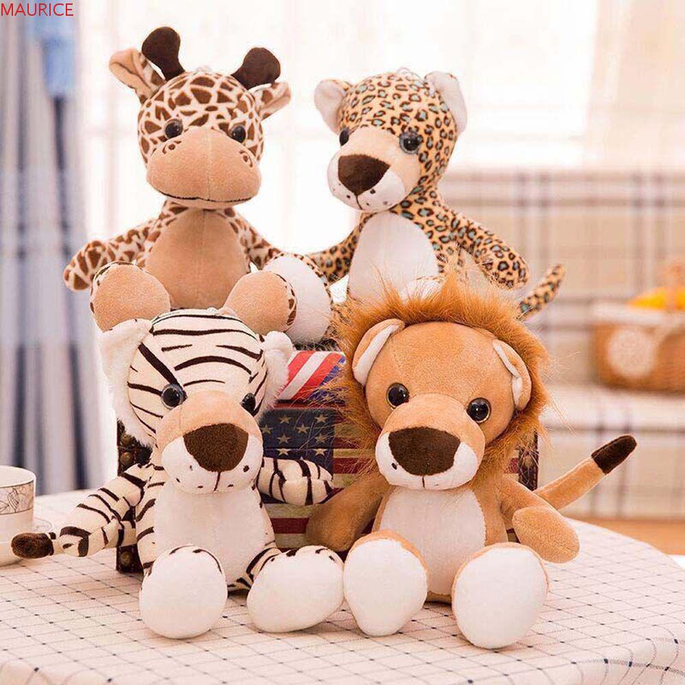 Thú Nhồi Bông 25CM Hình Động Vật Hoa Mairice / Báo / Hươu Cao Cổ / Hươu Cao Cổ Nhồi Bông Dễ Thương