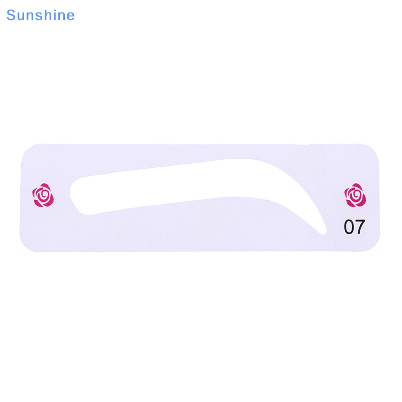 Set 24 Khuôn Kẻ Lông Mày Tiện Dụng Chất Lượng Cao