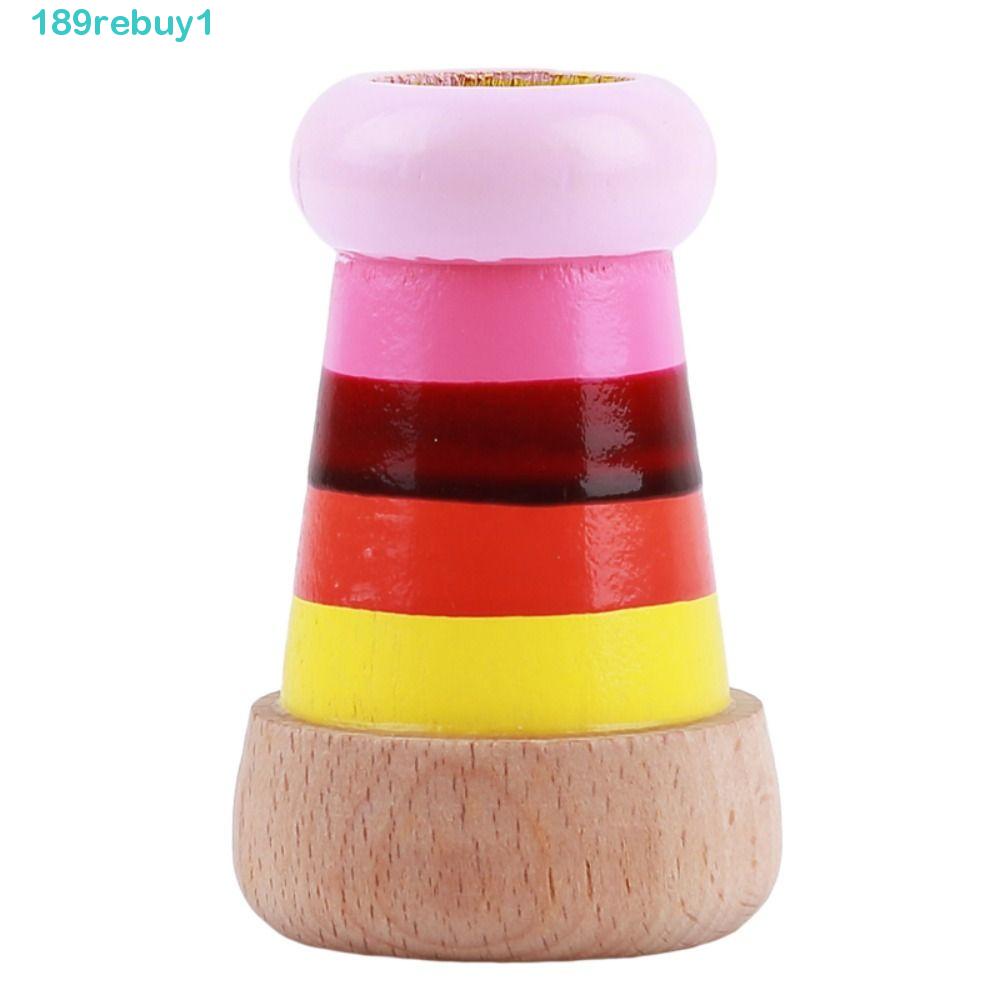 Kính Vạn Hoa REBUY1 Bằng Gỗ Màu Cầu Vồng Chất Lượng Cao Đồ Chơi Tưởng Tượng Khoa Học Cho Bé