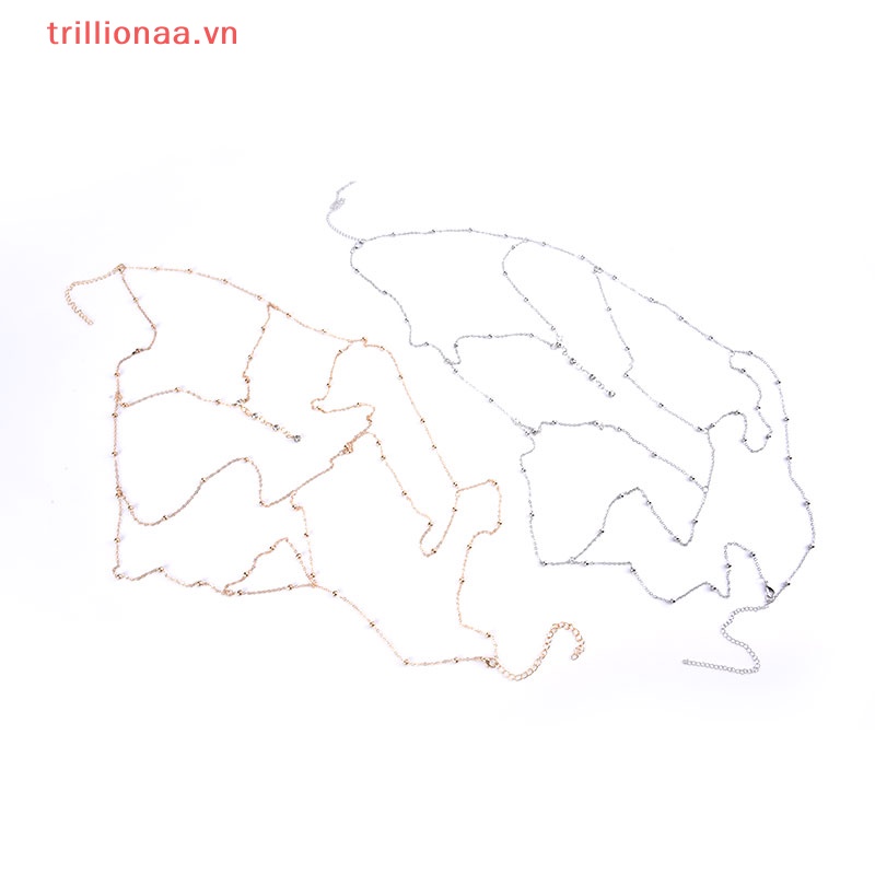 Dây Xích Đeo Cơ Thể Bằng Kim Loại Phong Cách Quyến Rũ Cho Nữ