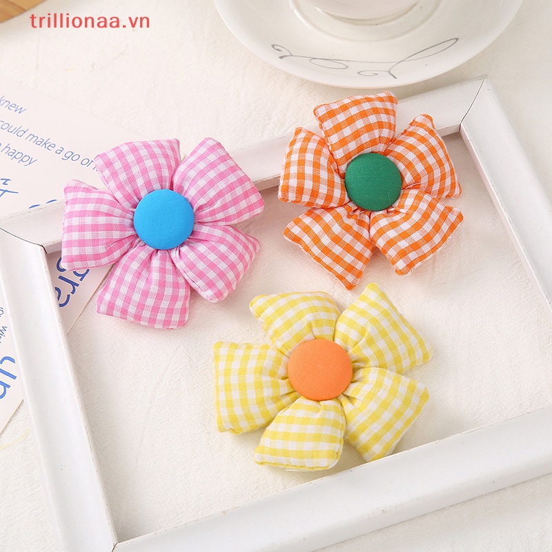 Bộ 2 Miếng Dán Trang Trí Quần Áo Hình Hoa Xinh Xắn