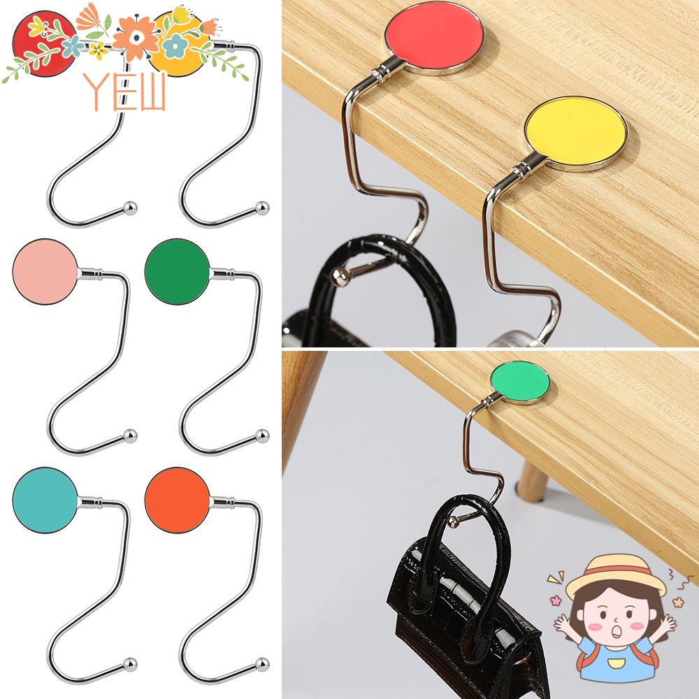 Móc Treo Túi Xách Bằng Kim Loại Đính Pha Lê Tiện Dụng Mang Theo