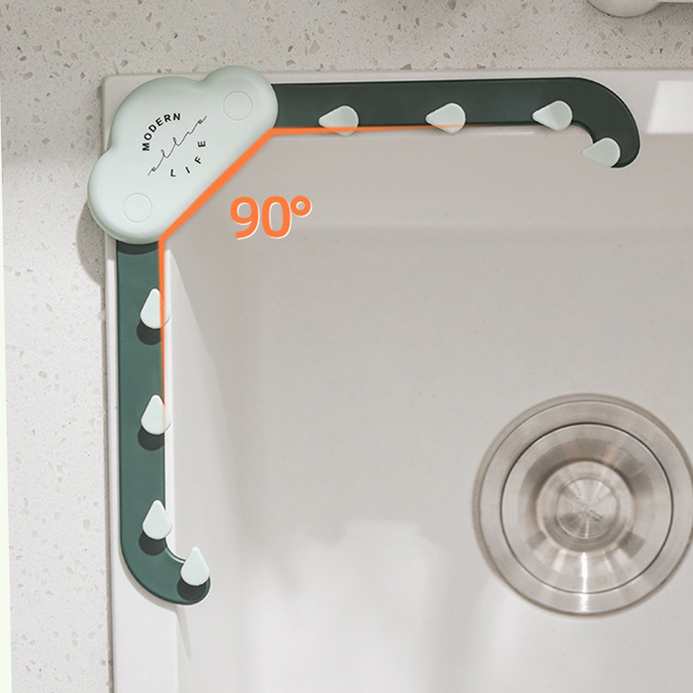Giá Lưới Đựng Đồ Hình Đám Mây Dễ Thương Có Giác Hút Gắn Bồn Rửa