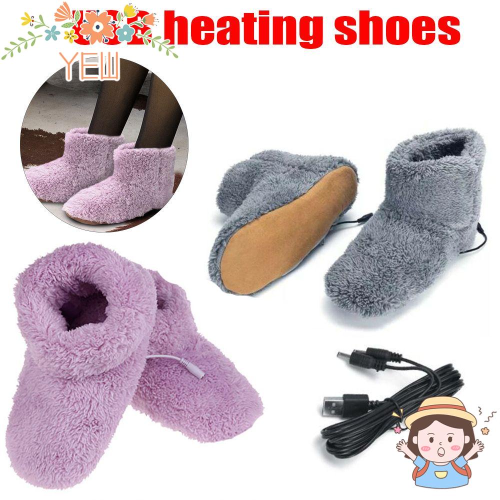 Giày Giữ Ấm Chân Sạc Cổng USB Thoải Mái Tiện Dụng Và Bền