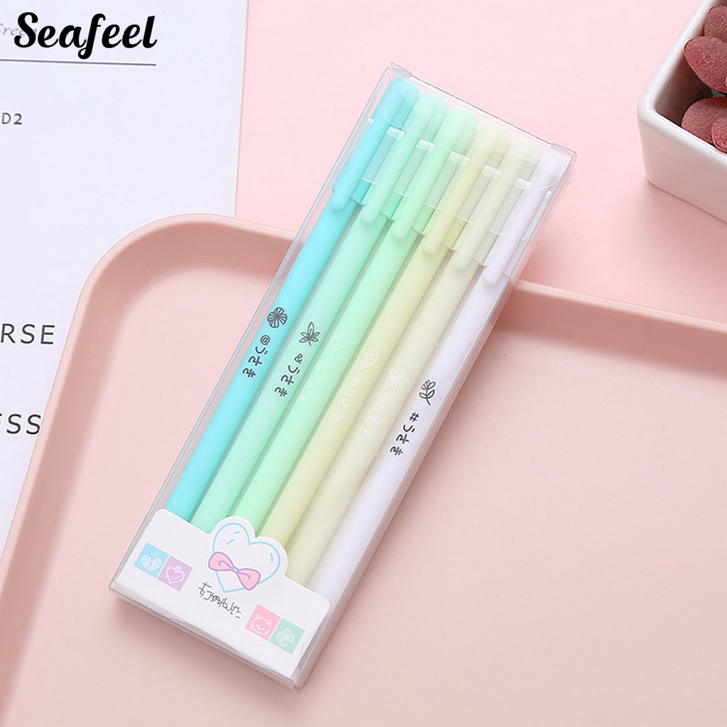 Set 6 Bút Bi Ngòi 0.5mm Có Thể Thay Thế Cho Văn Phòng