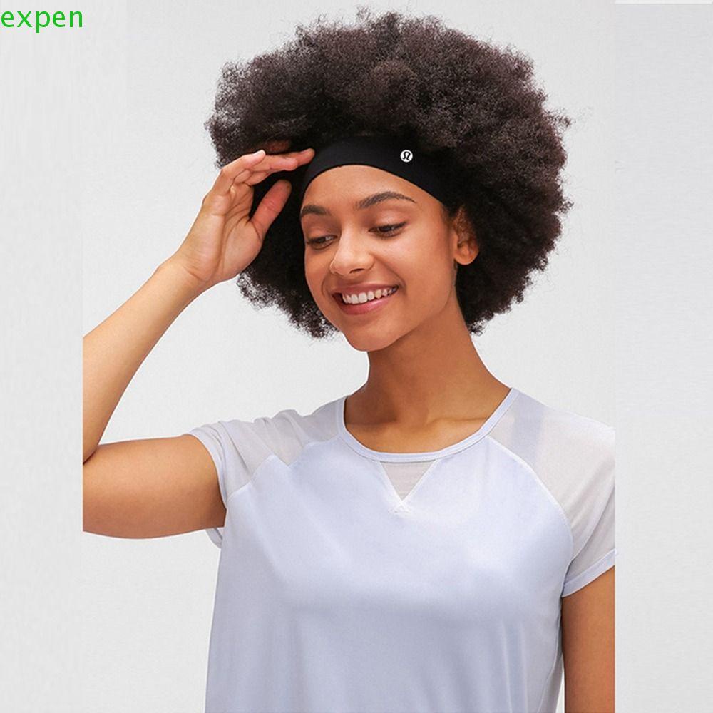 Băng Đô Thể Thao Co Giãn Chống Trượt Thoáng Khí Màu Sắc Trơn Dành Cho Nữ