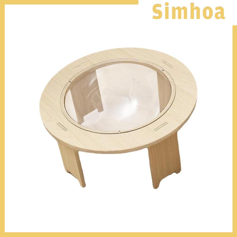 Giường Ngủ Bằng Gỗ Có Giá Đỡ Tháo Rời Được Dành Cho Mèo