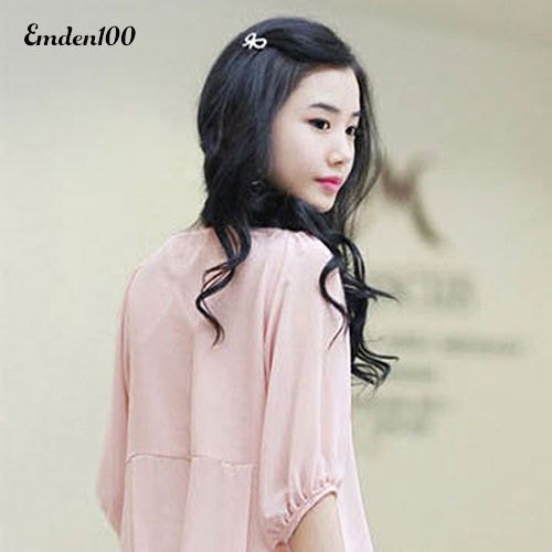 Kẹp Tóc Hình Bướm Đính Đá Thời Trang Cho Nữ