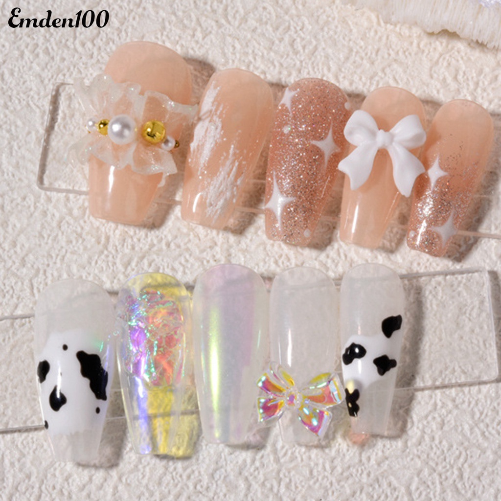 1 Hộp Phụ Kiện Đính Trang Trí Móng Tay 3D Dễ Thương