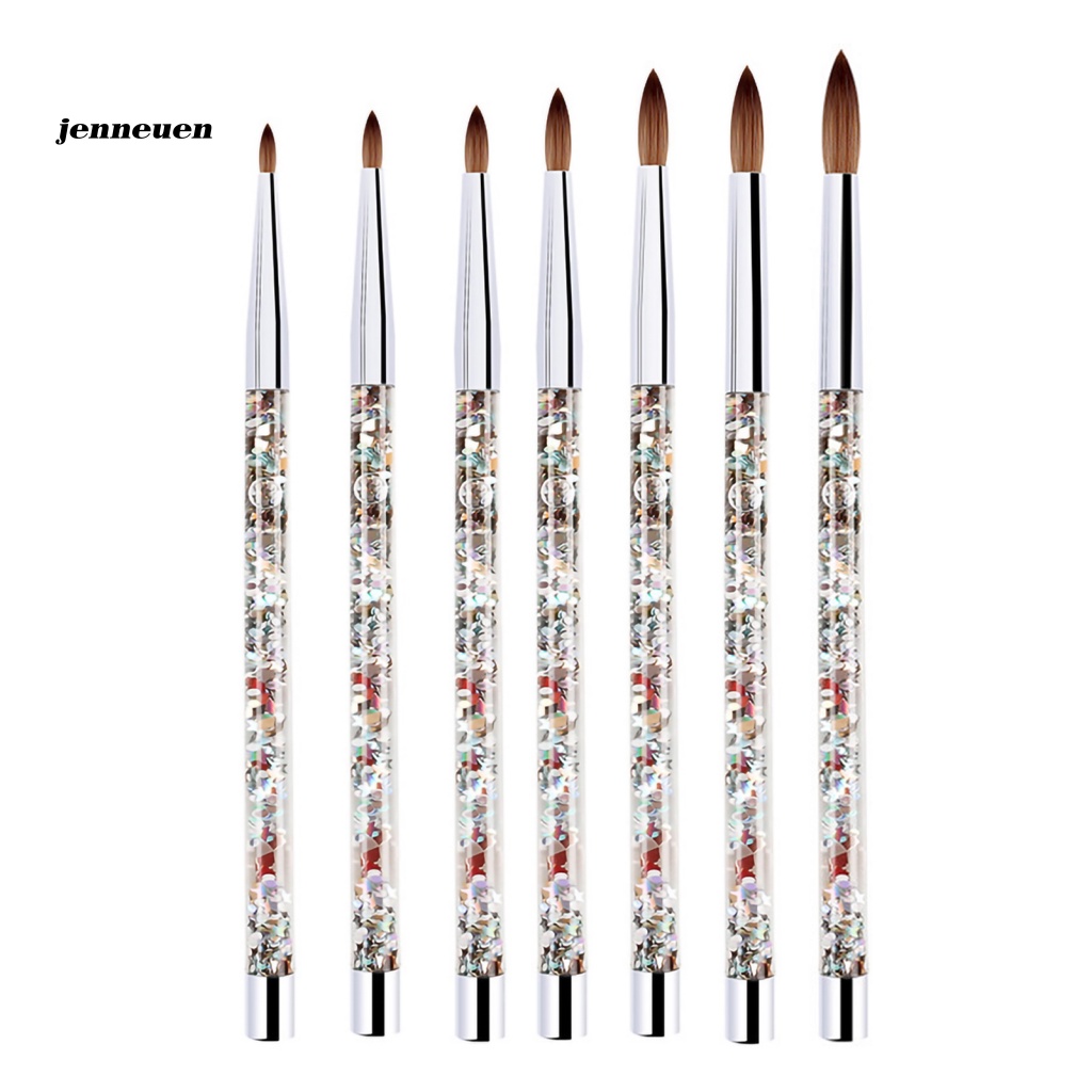 Cọ Vẽ Trang Trí Móng Tay Nghệ Thuật Bằng Lông Nylon Mềm Mịn