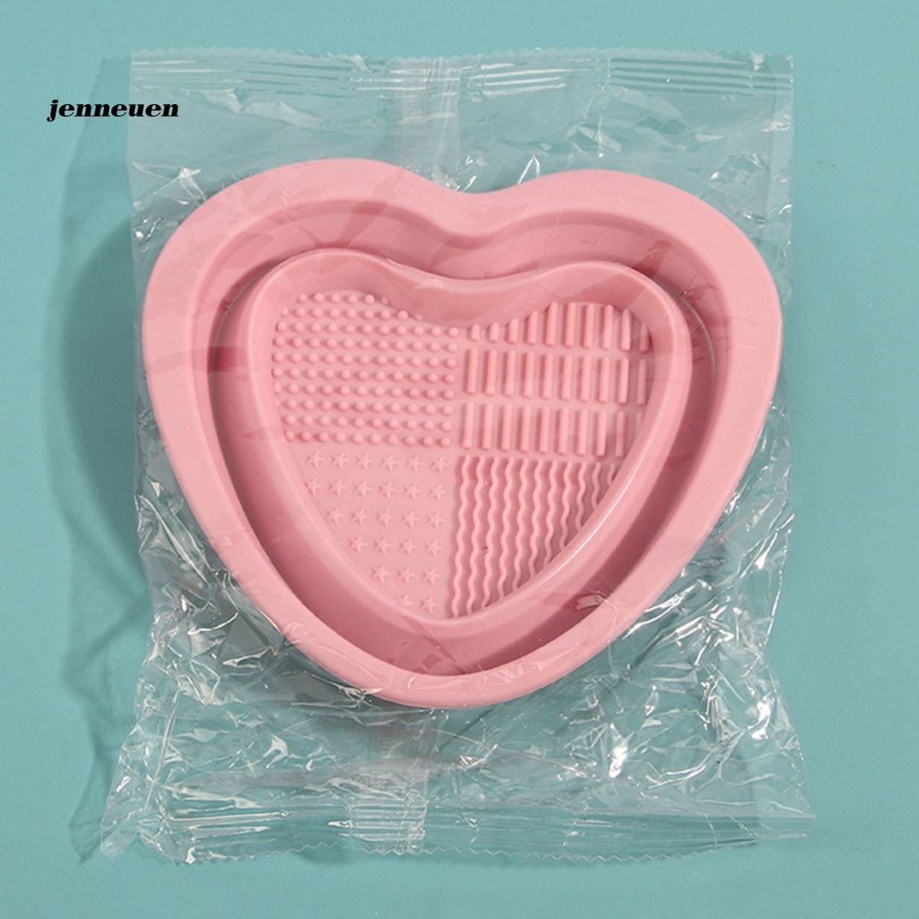 Miếng Rửa Mặt Đa Năng Hình Trái Tim Dành Cho Nữ