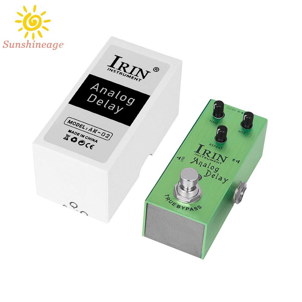 Irin Bàn Đạp Hiệu Ứng Bàn Đạp Nén Bo Mạch Chủ Đề Vintage Nhỏ Gọn Hoàn Toàn Mới