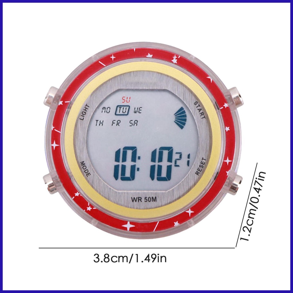 Đồng Hồ Kỹ Thuật Số Dạ Quang Chống Thấm Nước Gắn Xe Máy Cho Hầu Hết Các Loại Xe Mô Tô SUVs Robpv