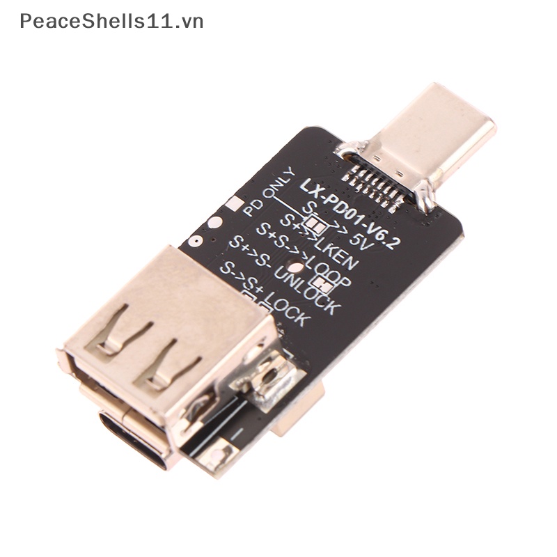 Bảng Mạch Kích Hoạt Sạc Nhanh 100W 5A USB Type-C USB Loại C 5V 9V 12V 15V PD2.0 3.0