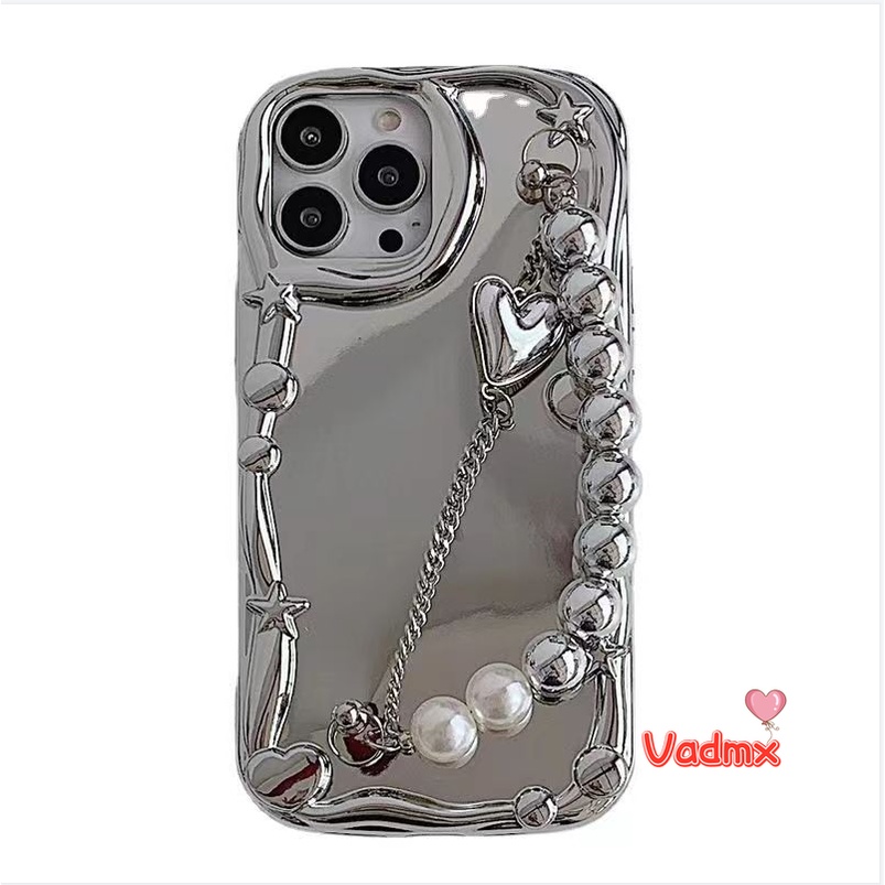 Ốp Điện Thoại Họa Tiết Ngôi Sao / Trái Tim Cho iPhone 14 13 12 11 Pro Max 14 Plus X XR XS Max 8 7 6 6s Plus SE 2020