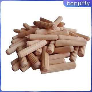 100 cái thanh dowel bằng gỗ đế thủ công cho diy project 6x40mm