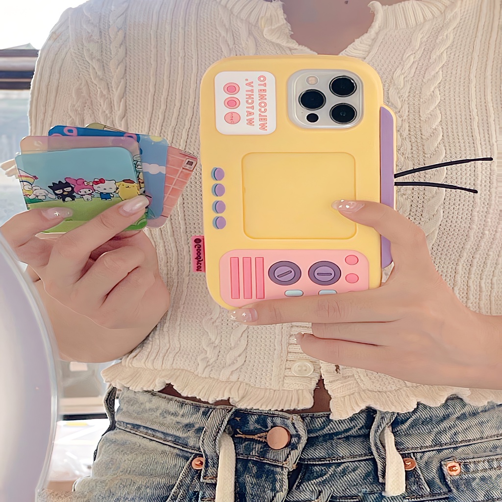 Ốp Điện Thoại In Hình Tv Cho Iphone 14 14pro Max11 Pro Max Xs Max X 12 Pro Max