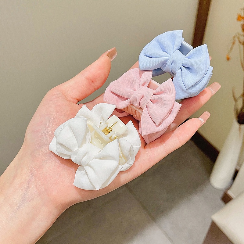 Kẹp Tóc Hình Nơ Nhiều Màu Sắc Ngọt Ngào Phong Cách Hàn Quốc Dễ Thương Dành Cho Bé Gái