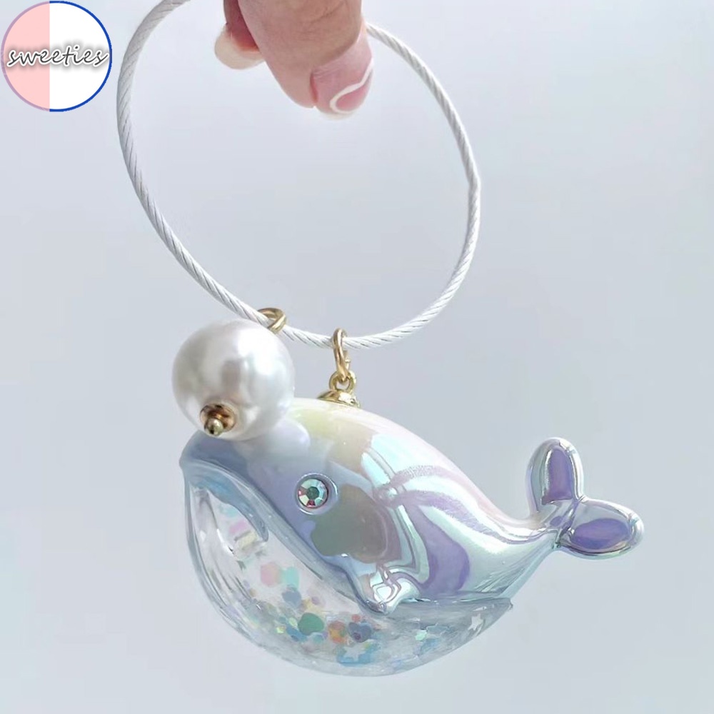Móc Khóa Hình Cá Voi Dễ Thương Phong Cách Hàn Quốc