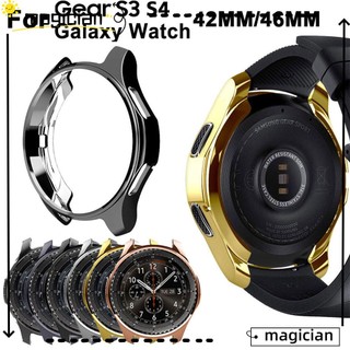 Ốp mạ điện chống sốc cao cấp cho đồng hồ Samsung Gear S3 S4 Galaxy Watch 46mm 42mm