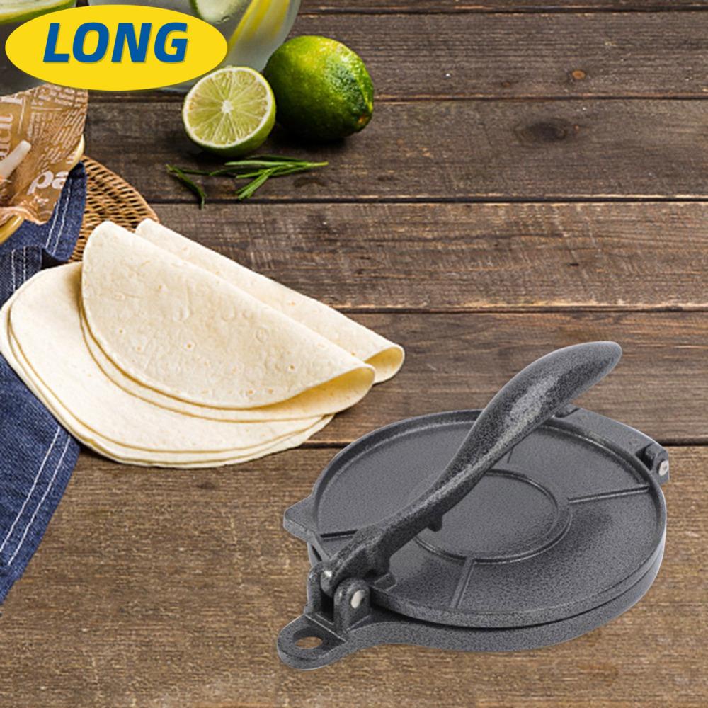 Khuôn Ép Làm Bánh Tortilla Bằng Hợp Kim Nhôm DIY Thông Dụng Cho Nhà Bếp