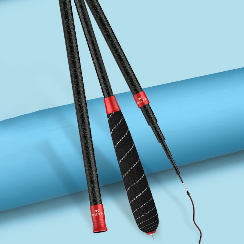 Cần câu cá NURGAZ bằng carbon siêu nhẹ siêu cứng dùng để câu cá ngoài trời