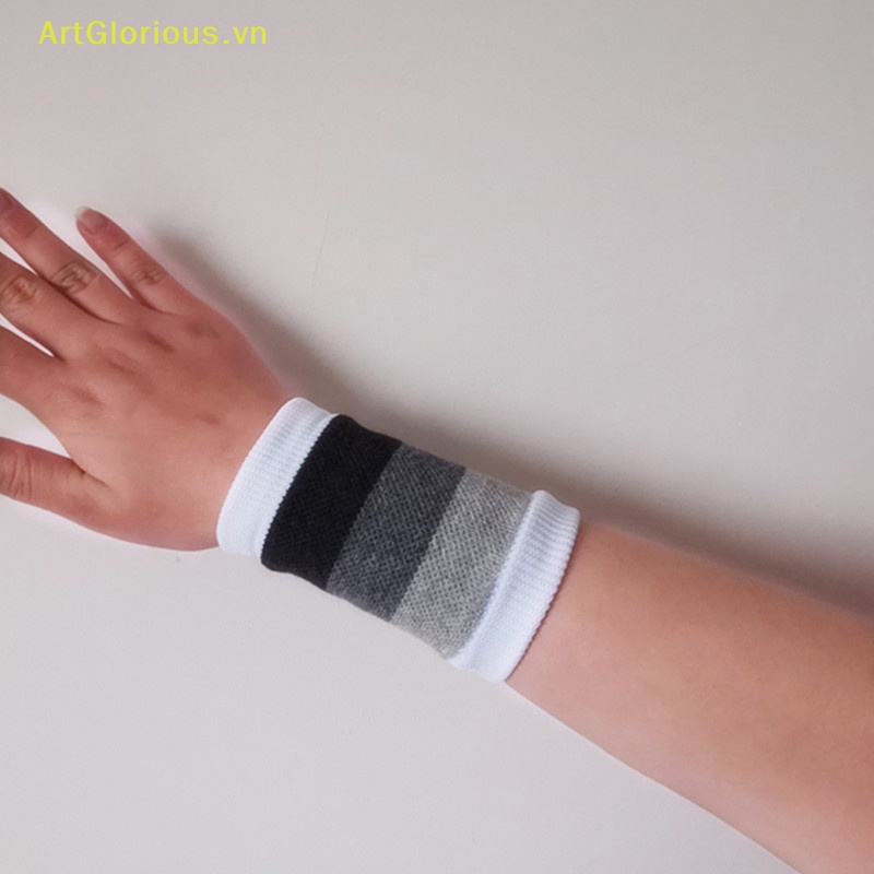 Artglorious Băng Quấn Cổ Tay Vải cotton Mềm Mại Thoáng Khí Giữ Ấm Thời Trang Cho Nam Nữ vn