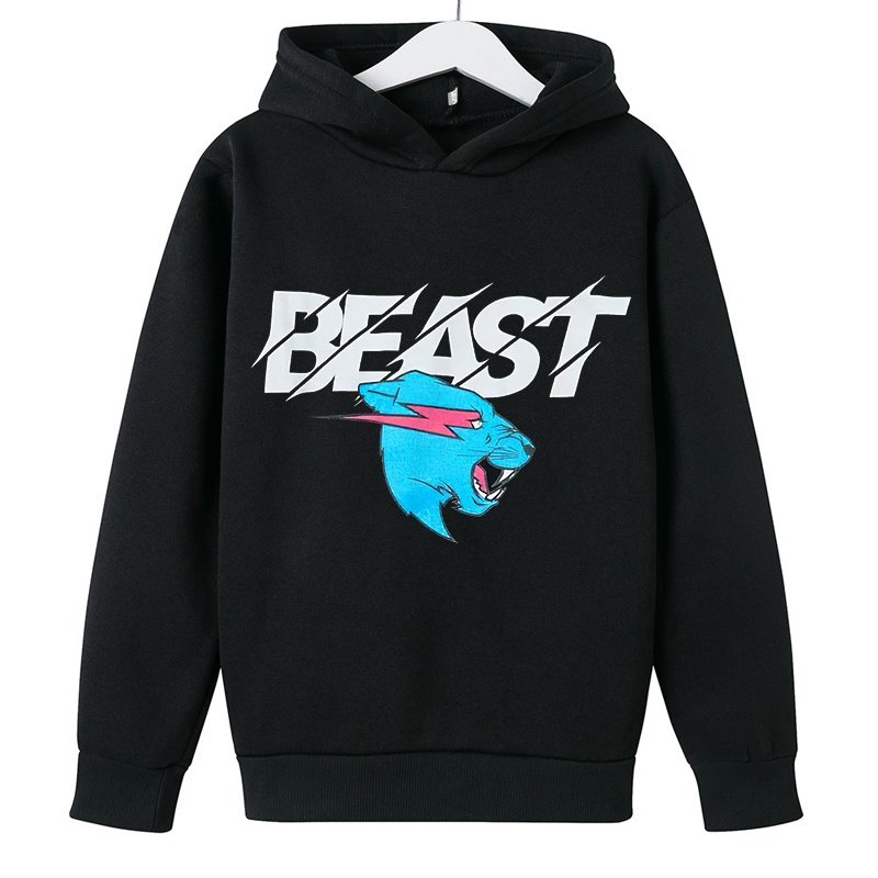 Áo Hoodie Tay Dài In Hình Mèo Hoạt Hình Thời Trang Dành Cho Trẻ Em 3-15 Tuổi