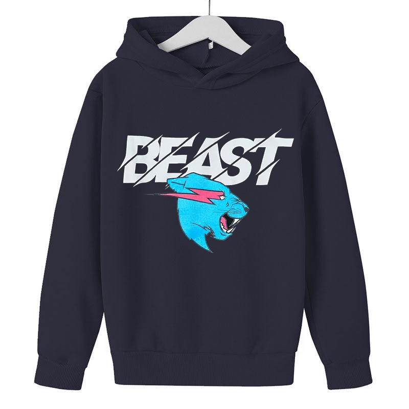 Áo Hoodie Tay Dài In Hình Mèo Hoạt Hình Thời Trang Dành Cho Trẻ Em 3-15 Tuổi