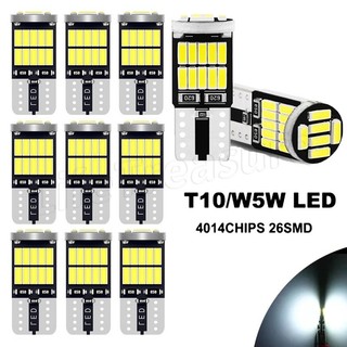 Đèn led t10 4014 26smd siêu sáng ánh sáng cho xe hơi